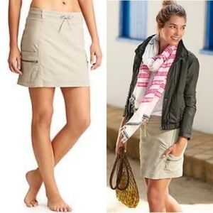 Athleta Trekkie Khaki Skort